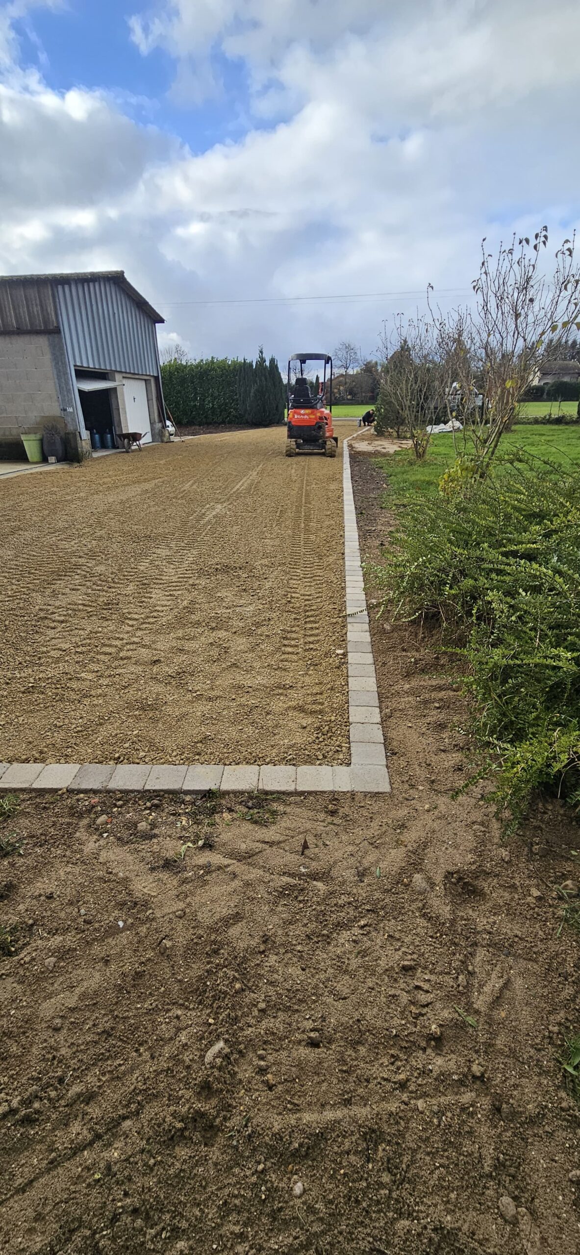 Aménagements extérieurs terrasses allées pavés à Bourg-en-Bresse et Buellas​